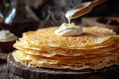 Без весов, измеряем стаканами: удачный рецепт блинов с ажурными краями