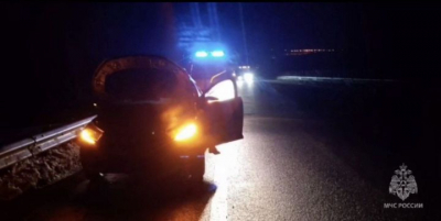 В Татарстане спасли семью с младенцем из сломавшейся на трассе машины