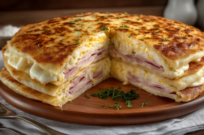 Если нет духовки или вы не дружите с тестом &mdash; обязательно готовьте этот пирог: многослойный, на сковороде