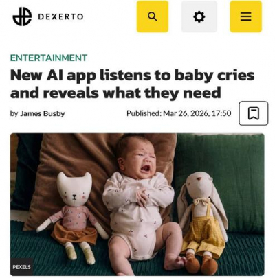 Цифровая няня: японская нейросеть научилась понимать младенцев за 10 секунд