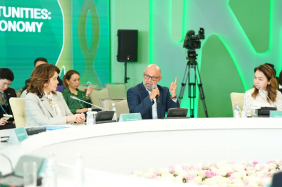 Halyk Leaders: Умут Шаяхметова предложила рассмотреть внедрение налоговых преференций для ESG-проектов