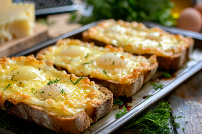 Сырные бутерброды &laquo;на скорую руку, но с вау-вкусом&raquo;: смешала все и в духовку