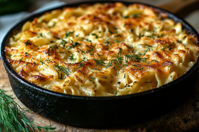 Готовлю волжский лапшевник &mdash; старинный рецепт с домашней лапшой и хрустящей корочкой &mdash; делюсь рецептом