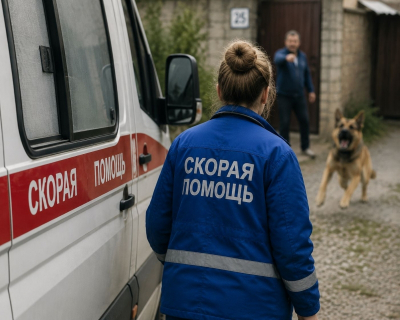 Врач скорой помощи из Новосибирска рассказала о нападении собаки после отказа пациента от госпитализации