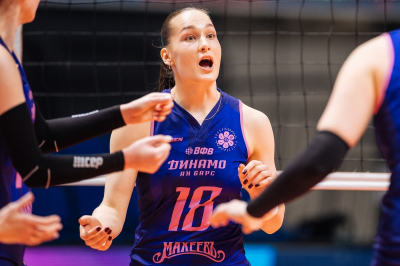 Волейболистки «Динамо-Ак Барса» дома «всухую» обыграли «Локомотив»