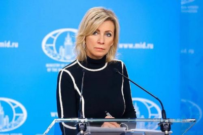 Захарова: Макрон соорудил фейк об ударе по Киево-Печерской лавре с обвинениями в адрес России