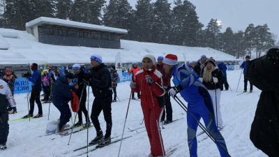 В Казани в рамках &laquo;Лыжни России&raquo; прошел забег руководителей