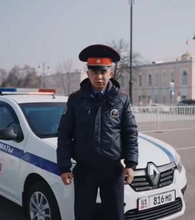 В Бишкеке прошла акция по повышению культуры вождения