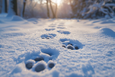 О чем молчат сугробы: разбираемся в следах лесных обитателей