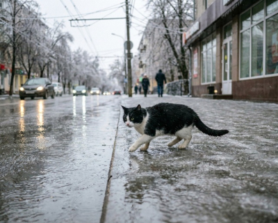 Татарстан встречает весну снежной непогодой и потеплением до +2 градусов